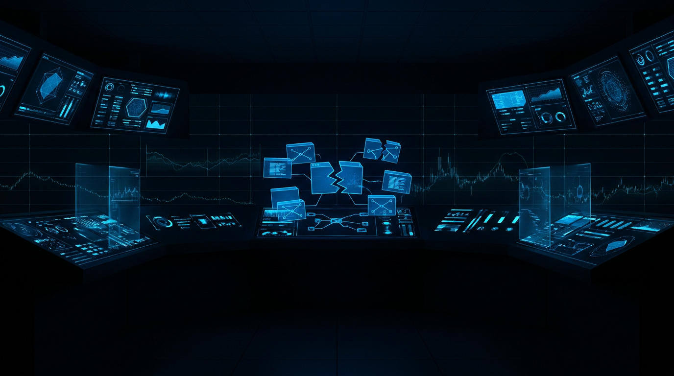 Abstract graphic representing managed file transfer platform breach