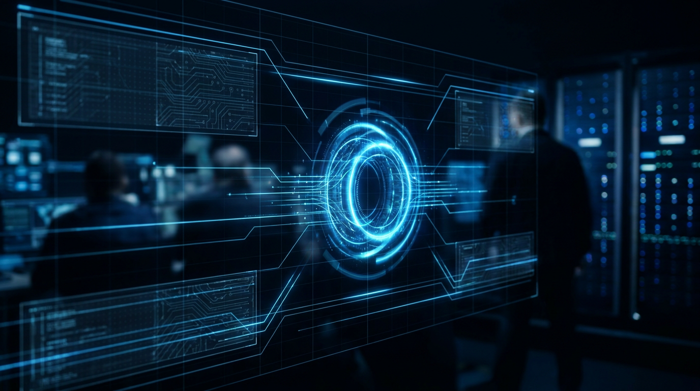 Abstract graphic representing data extortion with a leak site countdown